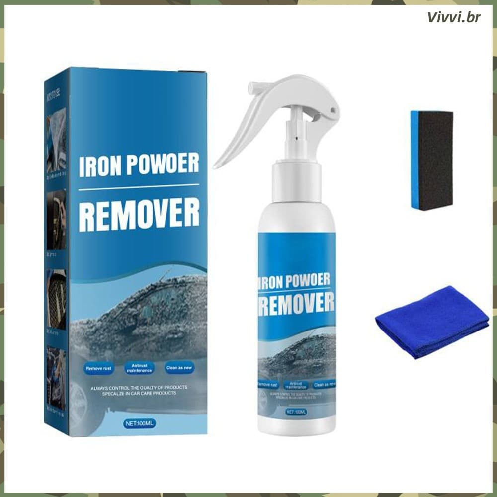 Spray De Remoção De Ferrugem Para Metal Automotivo 100ml Dissolvedor De Ação Rápida Peças E Ferragens De Carro _VVI