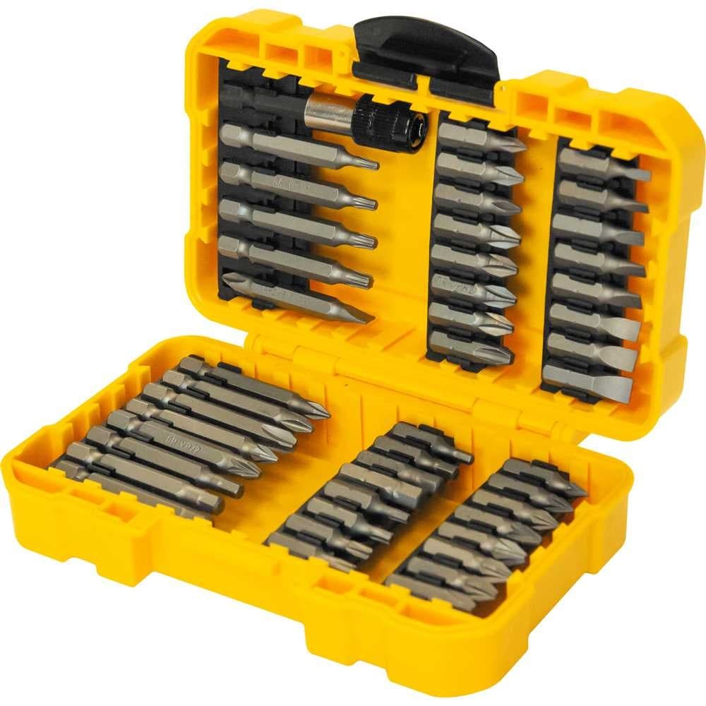 Jogo de Bits/Ponteiras, com 46 Peças, Encaixe Sextavado de 1/4" - Vonder