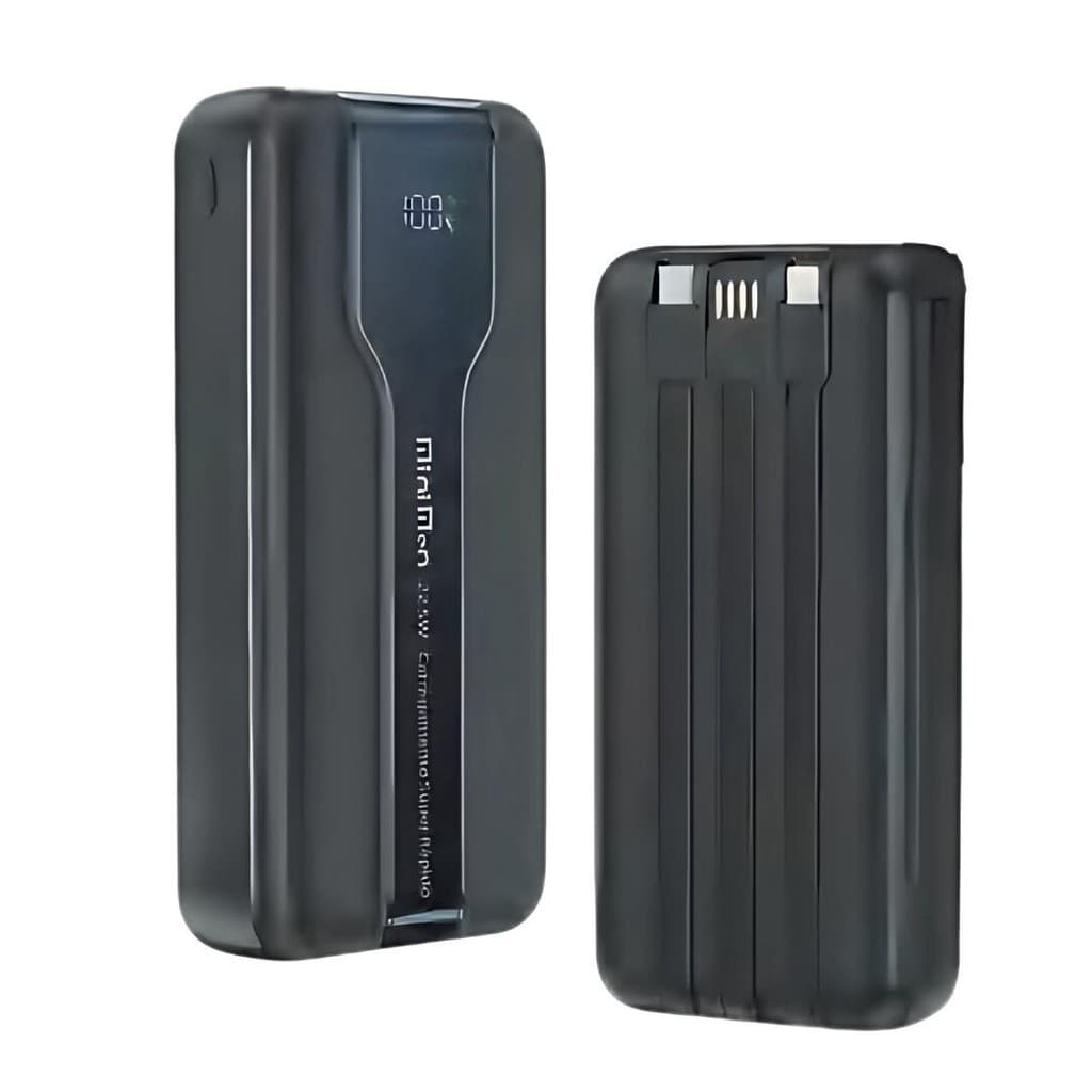 Carregador Portátil Power Bank Minimen 20.000mah Rápido22,5W