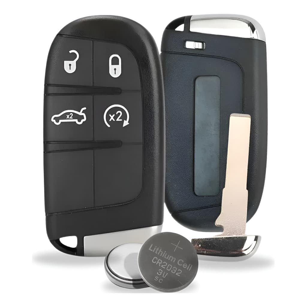 Chave Presença Jeep Renegade Compass Cherokee Com Bateria