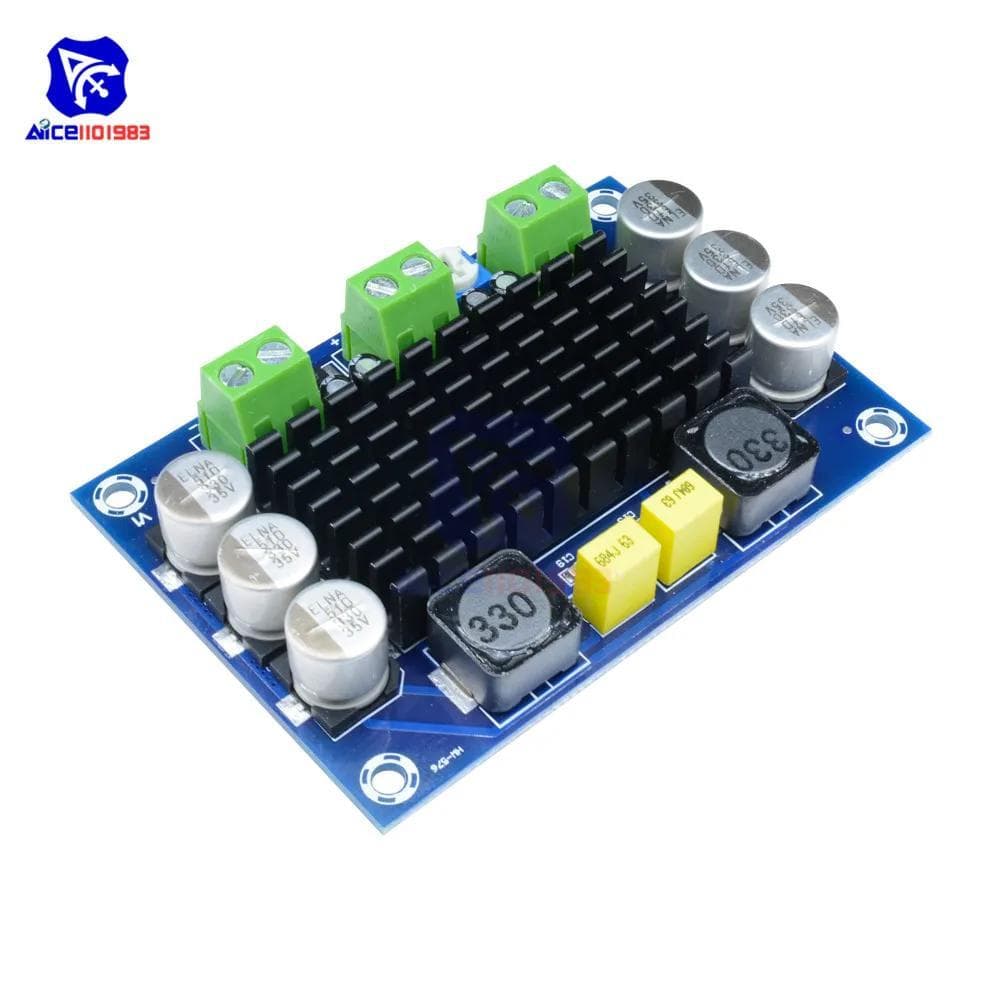 TPA3116 D2 TPA3116DA DC 12-24V 100W Placa Amplificadora De Áudio De Potência Digital De Canal Mono TPA3116D2 De Grande C