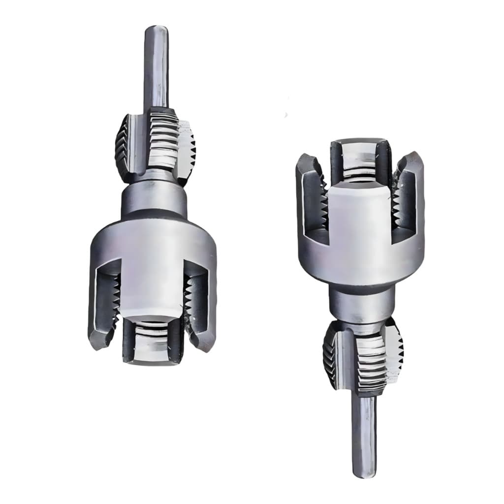 Kit Rosqueador Interno Externo 🔩 Rosqueadeira Tubo Cano PVC Metal 2 Peças 1/2 e 3/4 Profissional