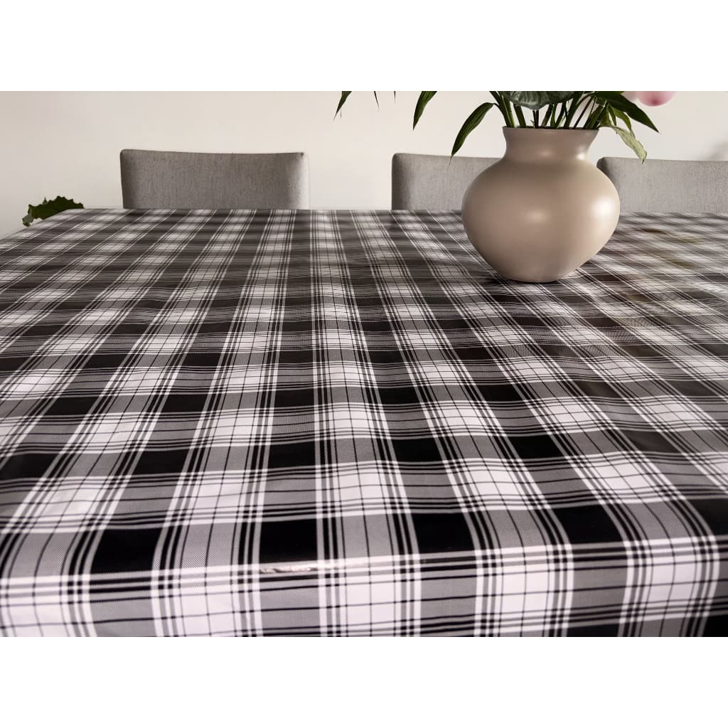 Toalha de Mesa PVC Térmica Impermeável – Ideal para Cozinha e Sala de Jantar 4 6 8 10 12 lugares
