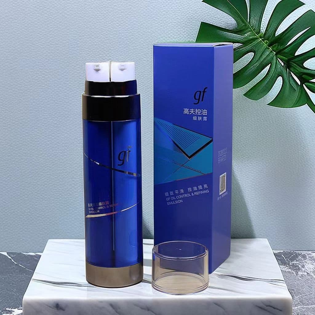 Controle de óleo de golfe loção de pele fina anti-rugas endurecimento tubo duplo soro 50ml pele fina anti-rugas soro Fac
