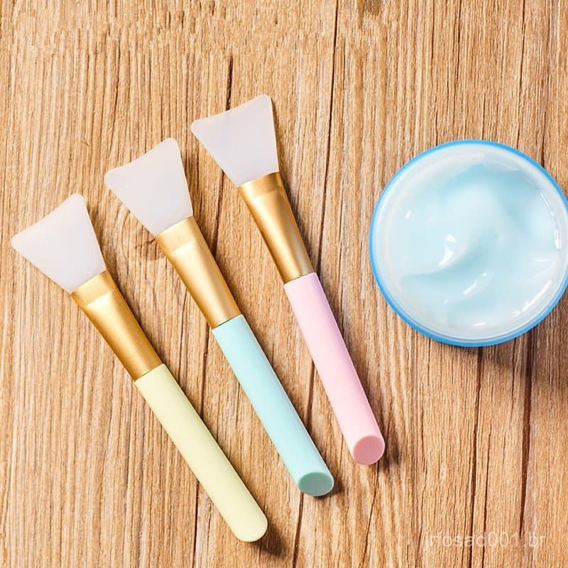Pincéis De Maquiagem Profissional Máscara Facial Escova Gel De Silicone DIY Ferramentas De Beleza Cosmética