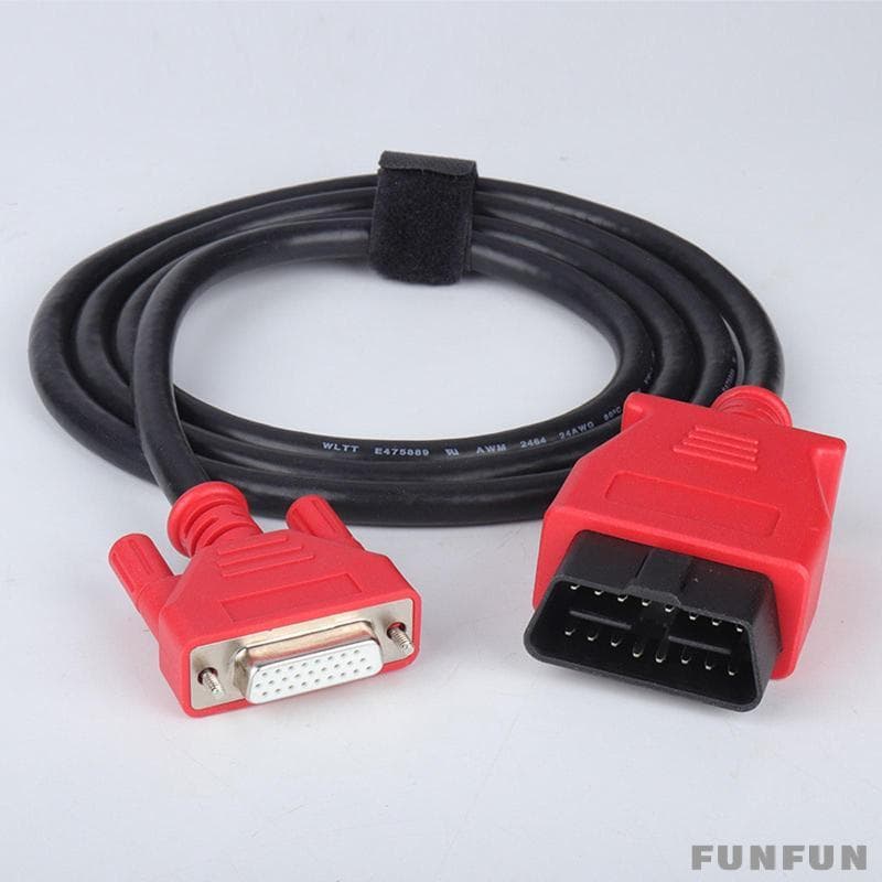 [Funfun] Cabo De Teste Principal OBDII , 26 , Adaptador 908 MS905 MS906 MS808 MS708