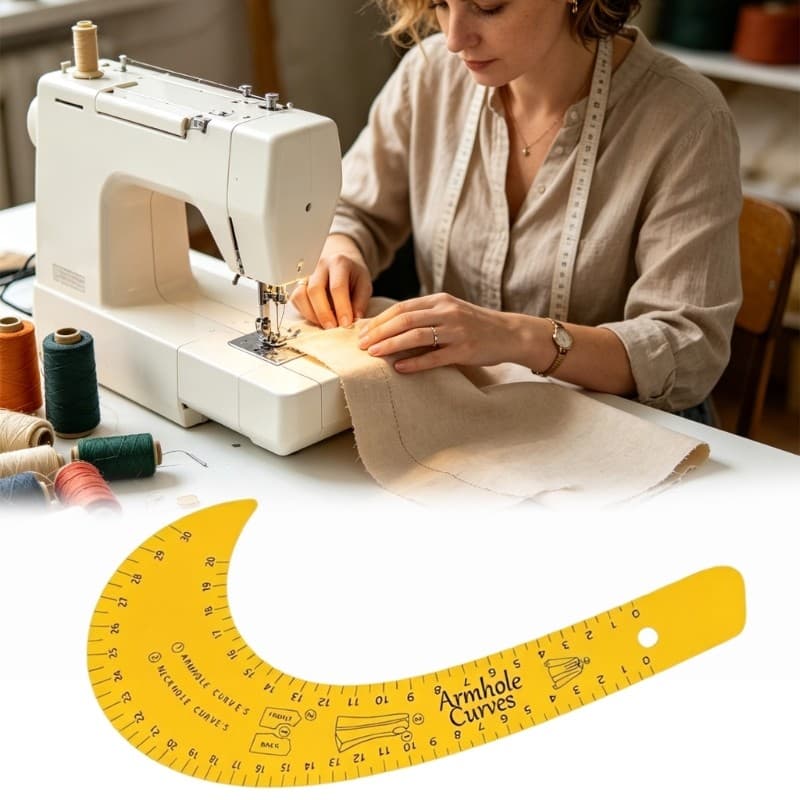 Régua Curva Francesa Acrílica Para Uso Industrial blg , Design De Roupas E Alterações , Braço , Pescoço , Dra