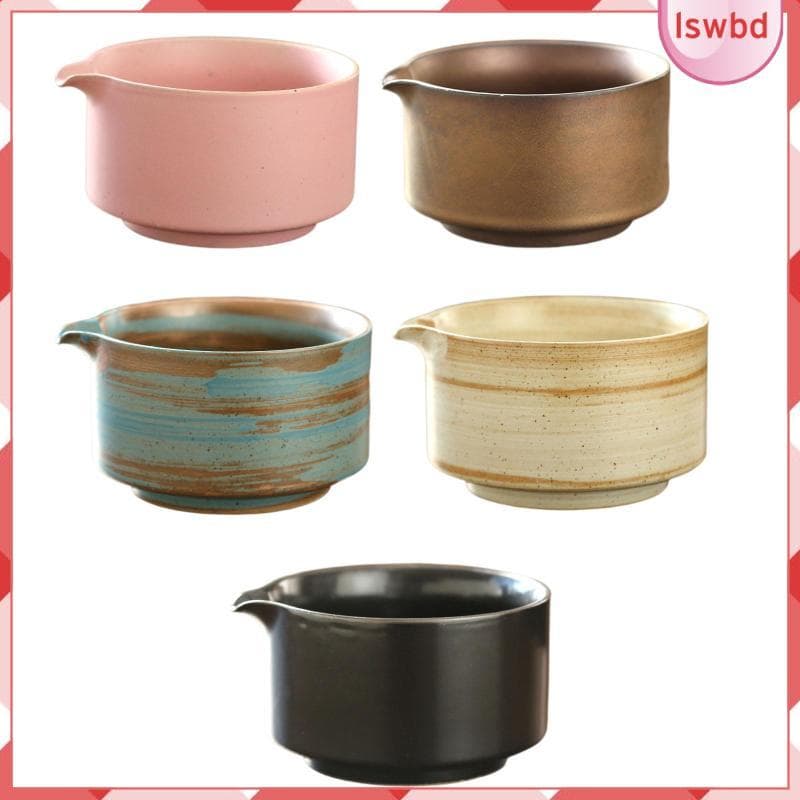[Lswbd] Tigela De Cerâmica Matcha Tradicional , Chá De Porcelana , Xícara Japonesa Artesanal Mistura Para Presente Inici