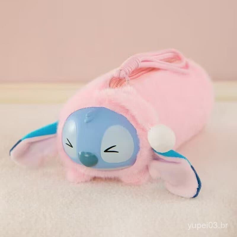 20cm Estojo Stitch De Algodão Labubu Do Escolar Ponto Infantil