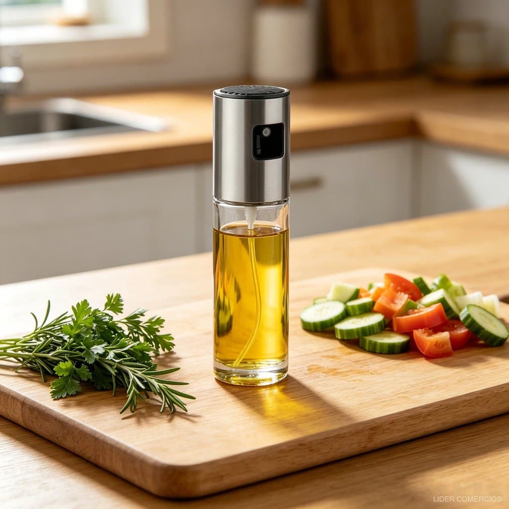 1 Pc Spray Cozinha Controle Oleo Preciso Fácil Usar Limpeza Rápida