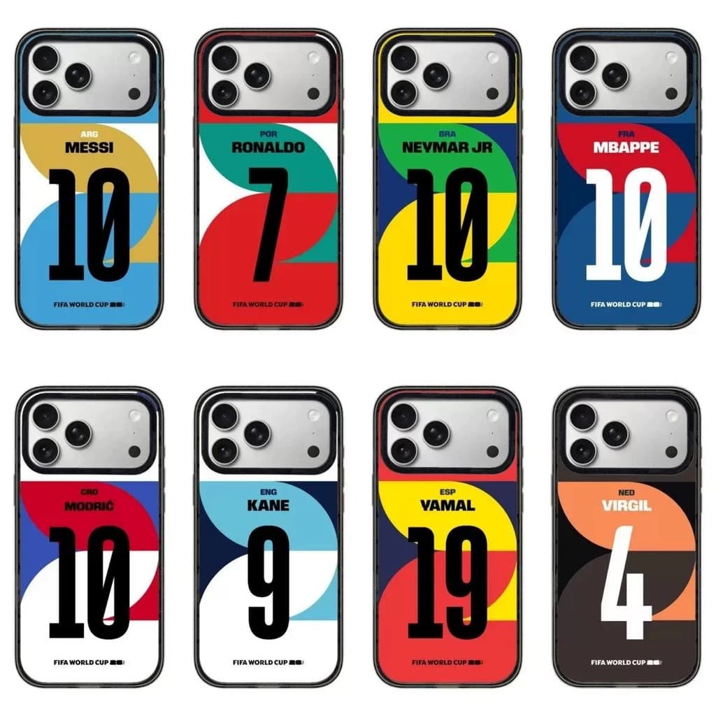 Número mesmo estilo 2026 jogador de futebol Apple 17Promax adequado para capa de telefone iPhone16Promax