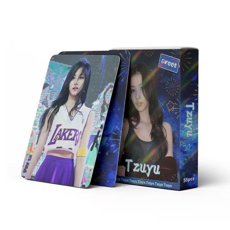 55 Unidades/Conjunto Kpop Idol TWICE Tzuyu solo lomo Cartões Postais Para Fãs