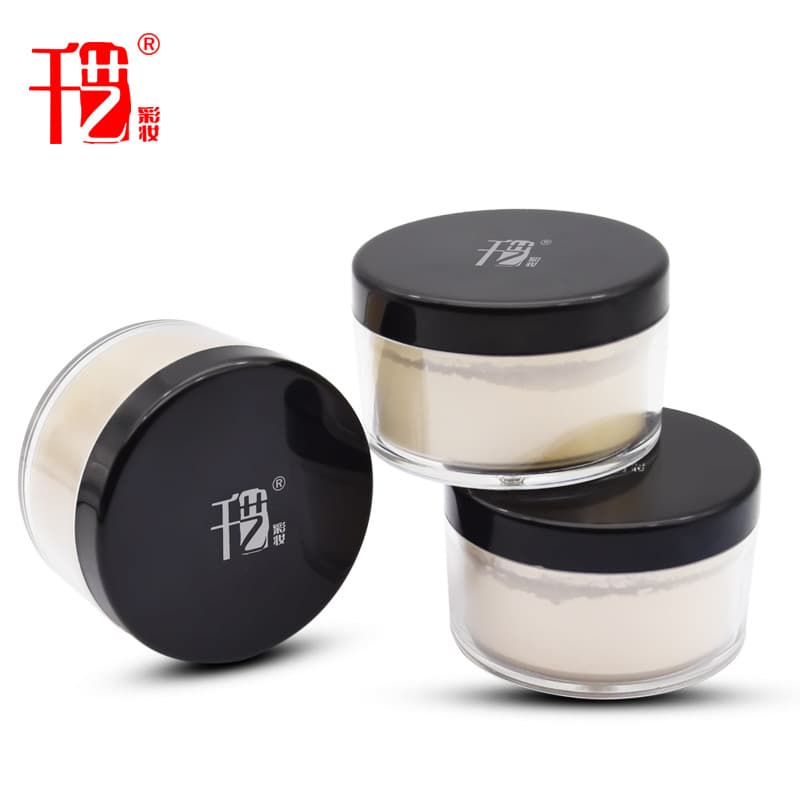 Qianyi maquiagem pó solto pó pó solto 30g pó fino esmagamento pó solto