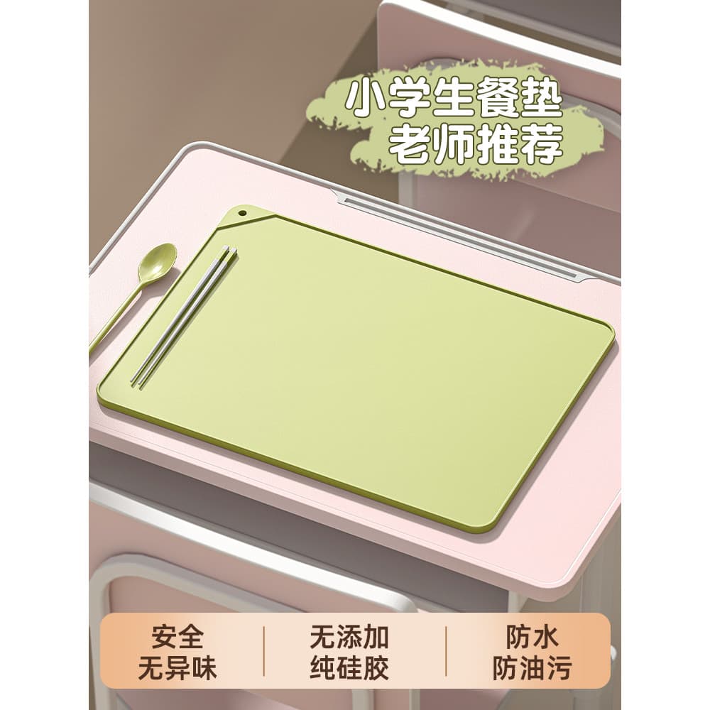 Crianças Silicone Placemats almofadas de isolamento térmico Anti-escaldante resistente a altas temperaturas tapetes de m
