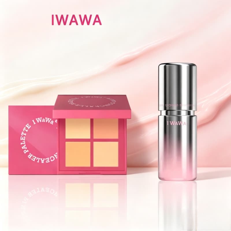 Iwawa Liquid Blush Corretivo Refrescante Textura Clara À Prova De Manchas Nutrir Pele Seca Delicado De Maquiagem Feminin