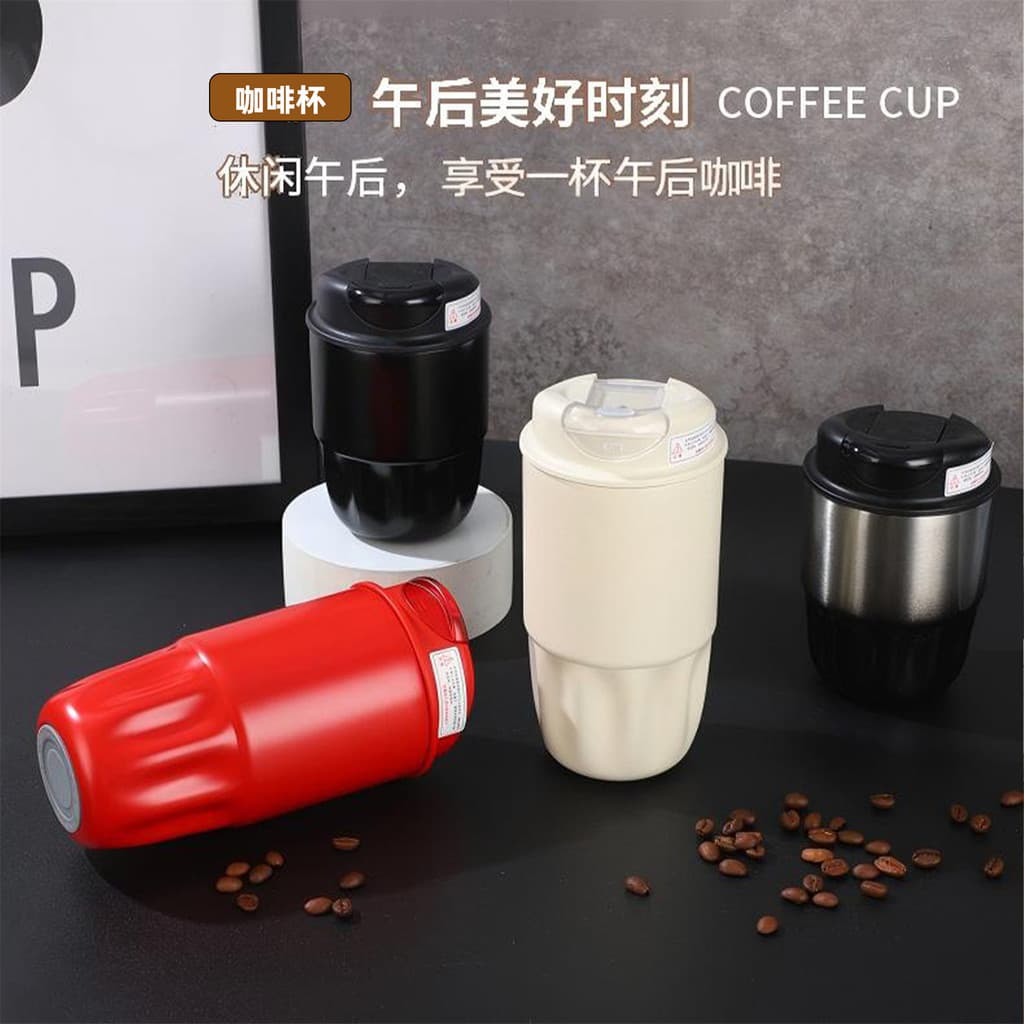Copo térmico de aço inoxidável 316, copo de café com pétalas de alto valor, portátil, copo de acompanhamento, influencia
