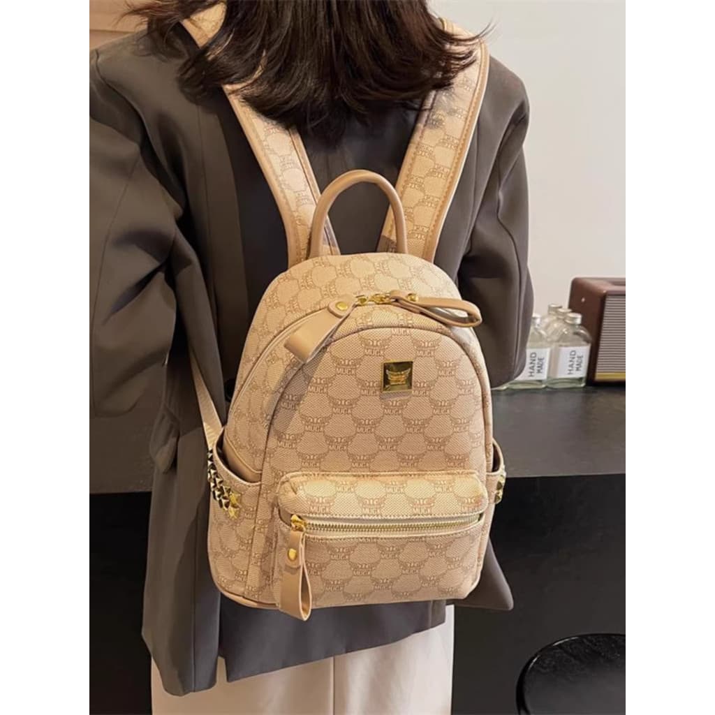 Mochila feminina 2026 moda na moda All-Match Retro senhoras mochila grande capacidade de alta qualidade Casual saco moch