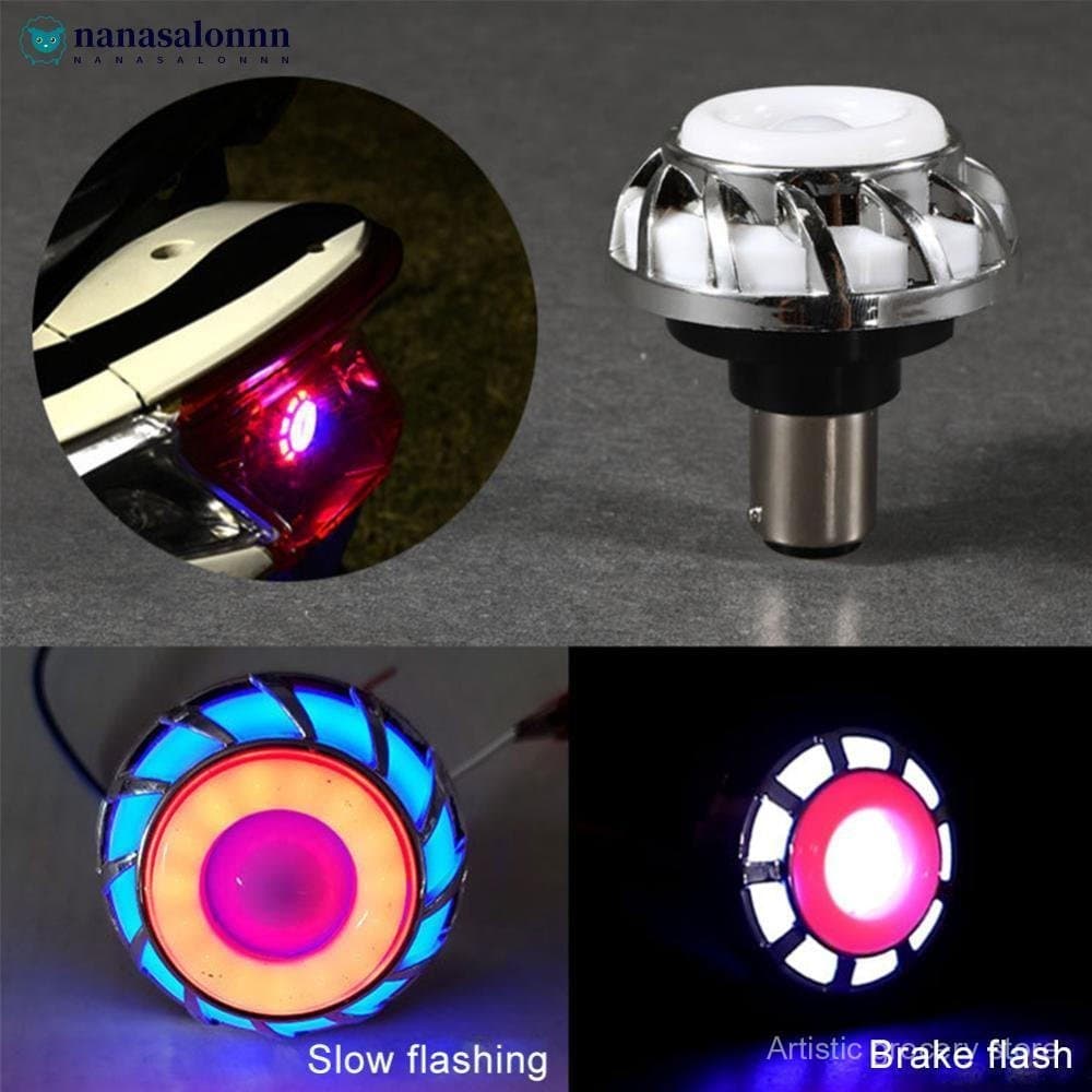 Luz de Motocicleta LED, Luz de Advertência Piscante, Luz de Freio Traseira para Motocicleta, Lanterna C4U6