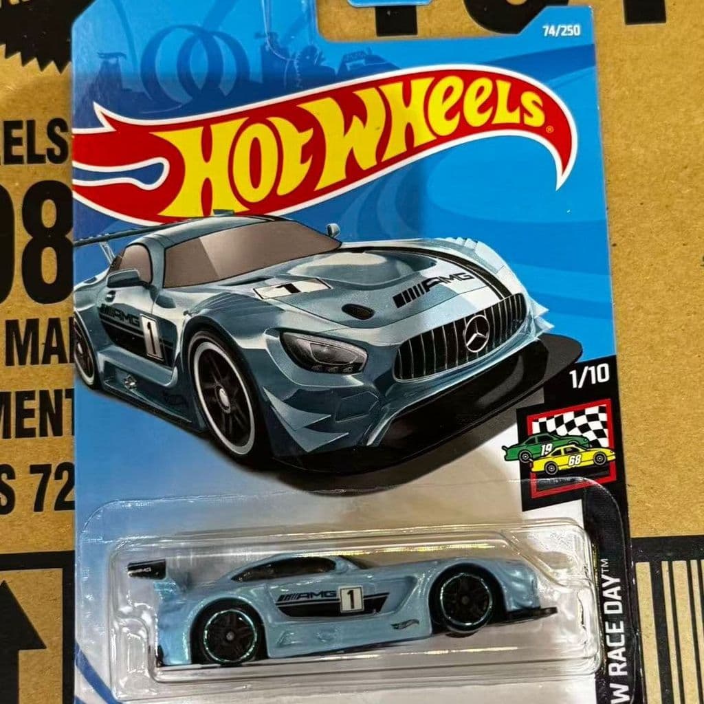 Hotwheels Hotwheels Liga Carro Esportivo Puka Mercedes-Benz amg gt3 Azul