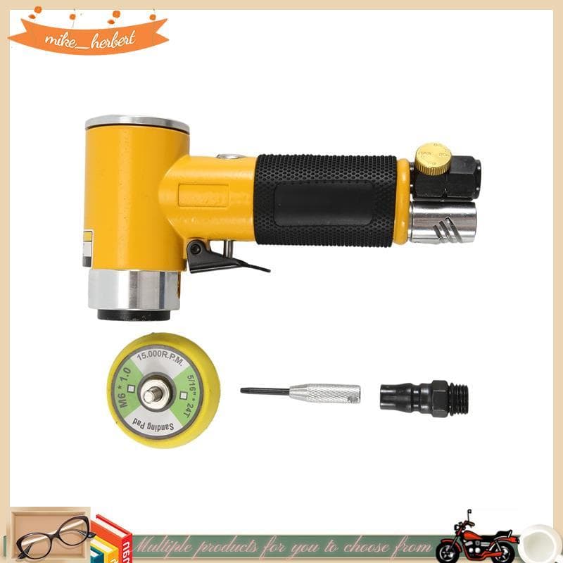 Mini 2/3 Polegada Lixadeira De Ar Polidor Pneumático Moedor Buffer Dupla Ação Pista Um Fácil De Usar