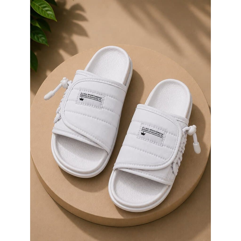 Sandália Chinelo Infantil Feminino Rosa Menina Criança Slide Asuna Material Resistente Leve e Fácil de Limpar