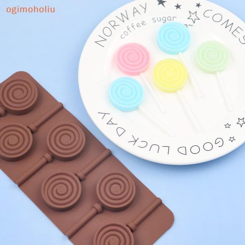[GMH] 6 Mesmo Donut Molde De Silicone Pirulito Chocolate Queijo Sti Fazendo Ferramentas DIY Cozimento De Doces Infantis