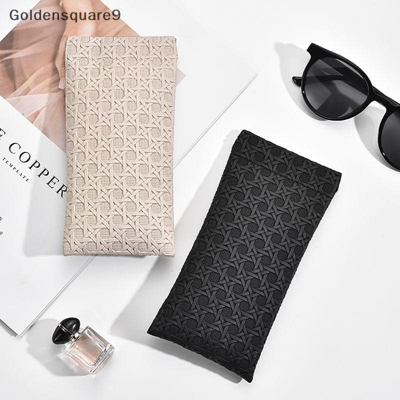 goldensquare9 1Pc Tecido Óculos Saco Caixa De Sol Portátil À Prova Dwaterproof Água Bolsa De Couro Do Plutônio Capa Prot