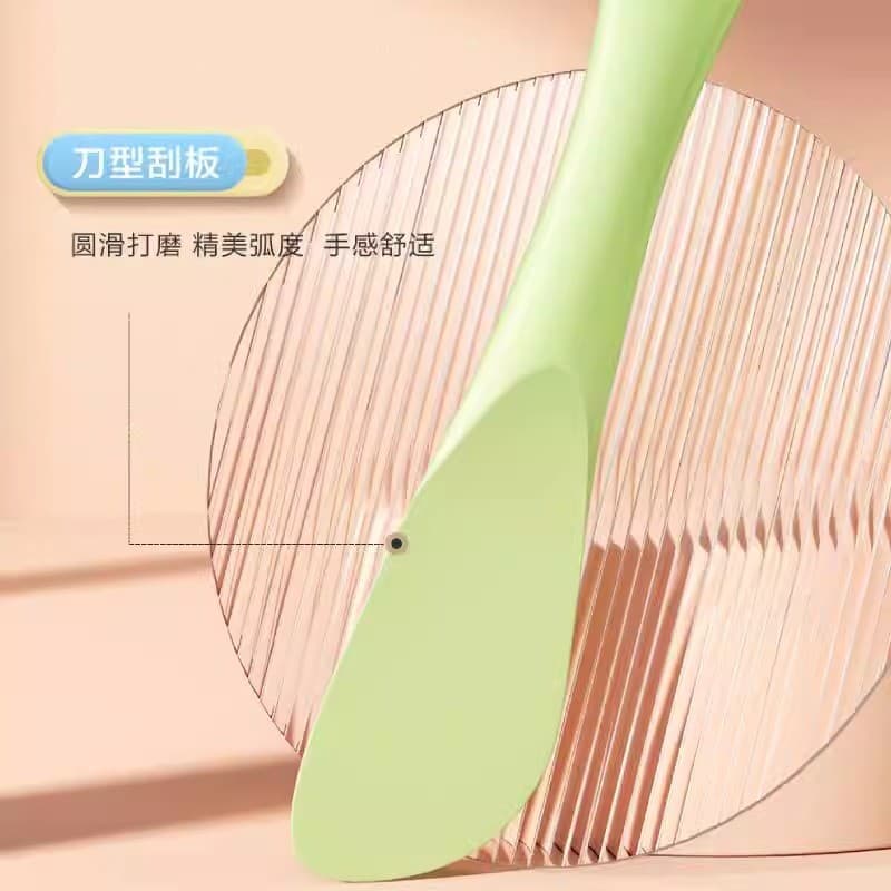 Raspador de ácido caseiro facial mexendo pincel de maquiagem máscara de Silicone escova macia vara integrada escova maci
