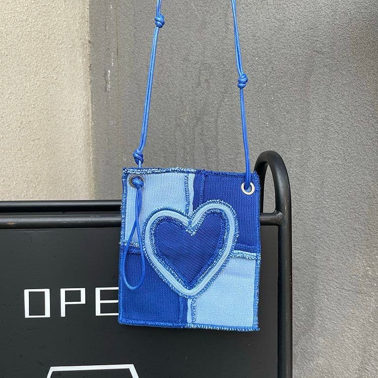 Bolsa transversal feminina versátil, casual, doce e moderna, de estilo chinês, com design exclusivo, pequena e personali