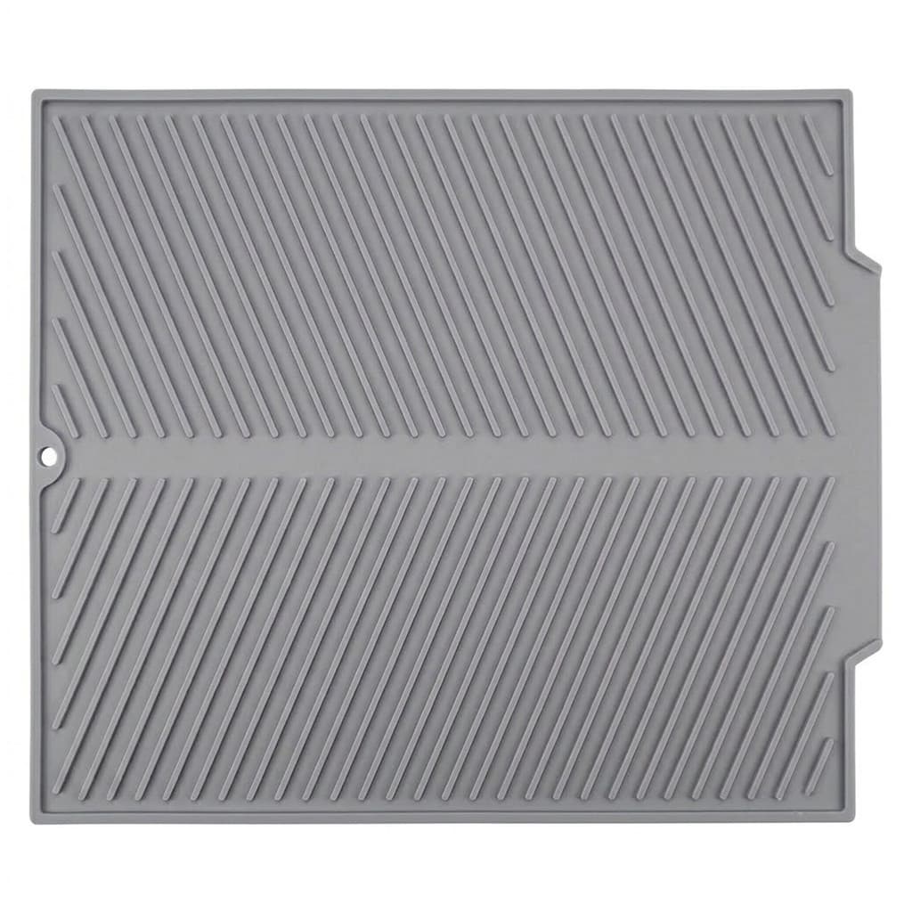 Tapete em Silicone Escorredor de Louça 40x32cm Antiderrapante | Escorre Rápido | Protege a Bancada | Livre de BPA