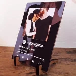 02 Quadrinhos 10x15cm Personalizado Spotify