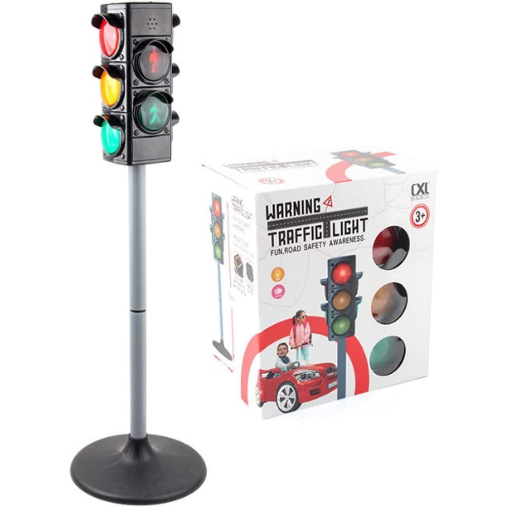 Modelo De Sinal De Trânsito De Brinquedo De Semáforo De Simulação , Infantil , Quebra-Cabeça 70cm