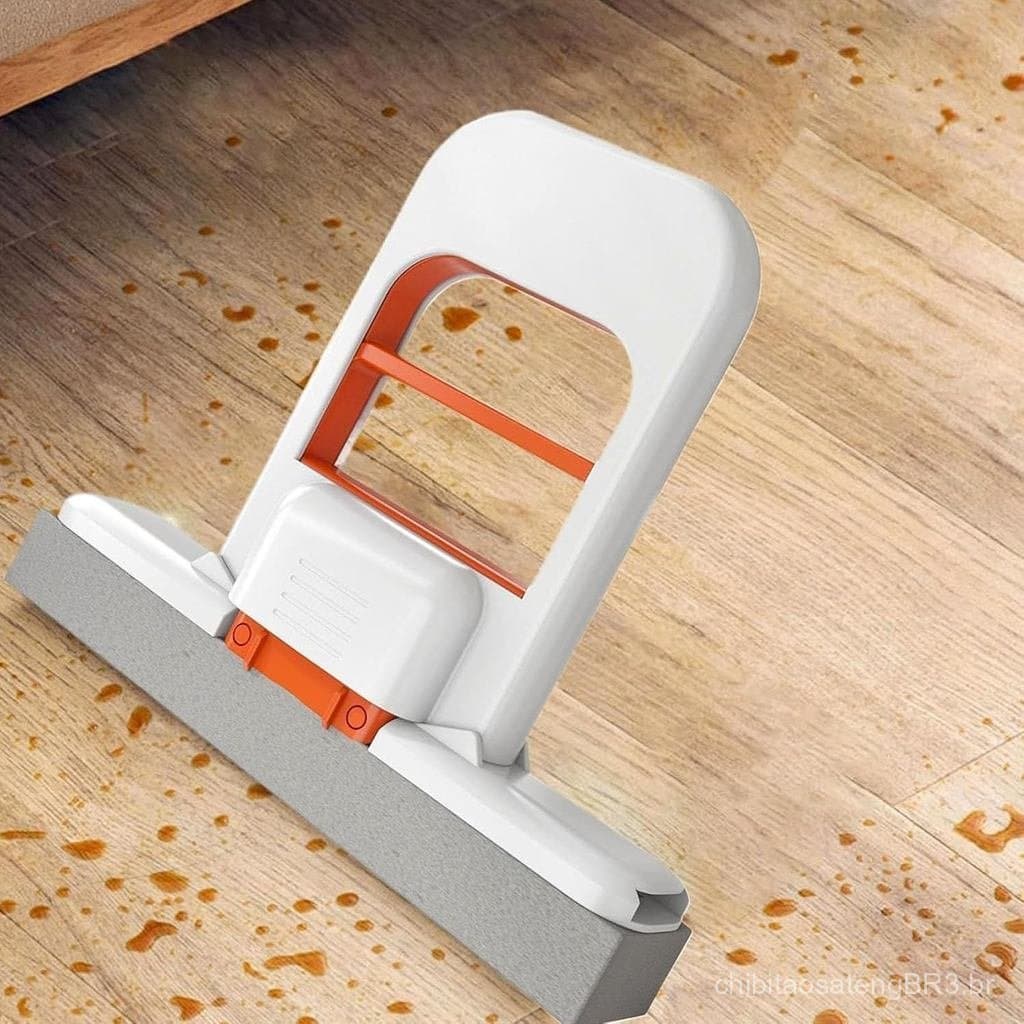 Mini Mop, Mini Mop Dobrável para Mesa, Mini Mop de Esponja para Espaços Pequenos, Sistema de Limpeza para Uso Úmido e Se