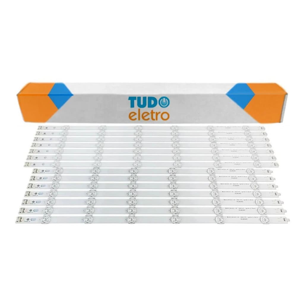 Kit 14 Barras Led Barramento Tv 55la6214 55ln5400 55la6200 tudo eletro