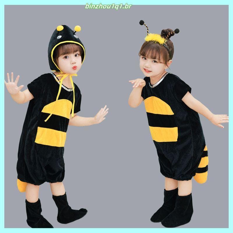 Novo estilo crianças traje de desempenho Animal pequena formiga desempenho traje jardim de infância palco esportes dança