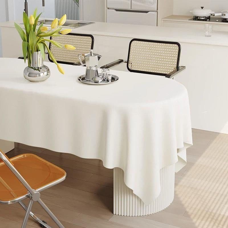 Velocidade de cabelo no local / Creme vento pequeno pano de mesa de couro de ovelha / cor pura sem lavagem impermeável à