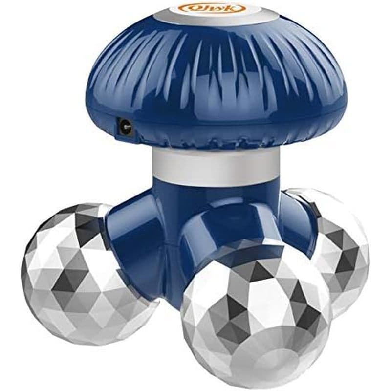 Massageador Elétrico Portátil , Operado Por Bateria Ou Energia USB , 3 Cabeças De Massagem Para Amassar , Mini Vibratóri