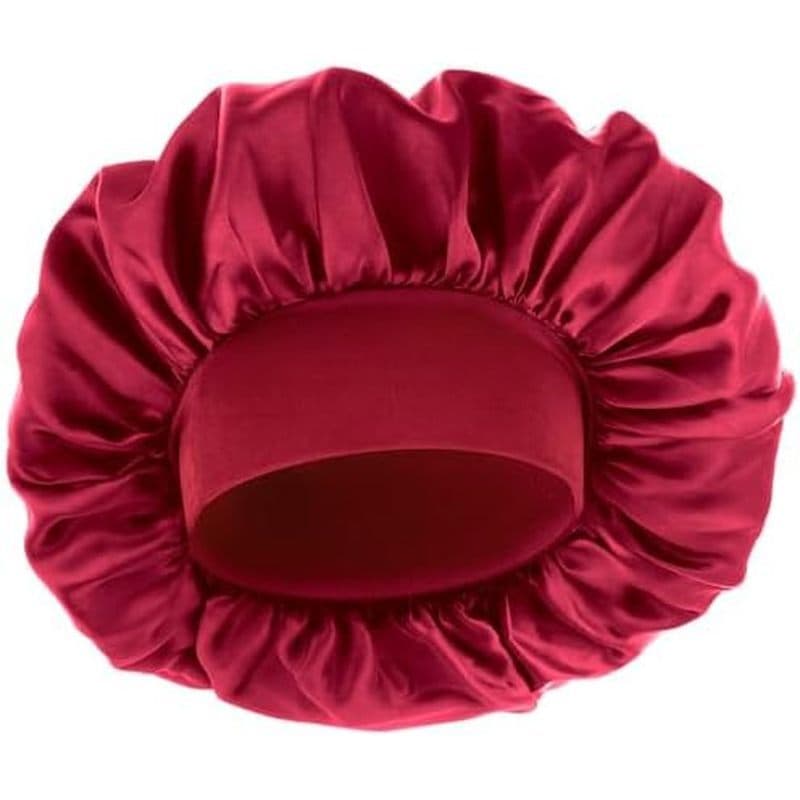 Boné De Seda WLLHYF Para Homens , Gorro De Cetim Com Faixa Elástica , Touca De Dormir Macia E Ajustável , Envoltório De