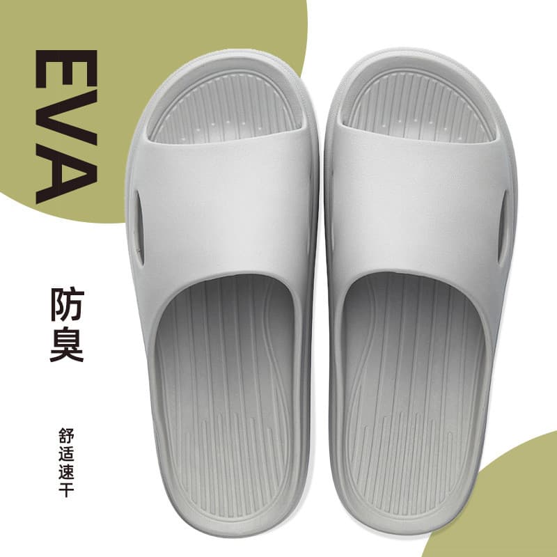 Chinelos de EVA para o verão, chinelos antiderrapantes para banheiro, femininos e masculinos, chinelos de banho para hot