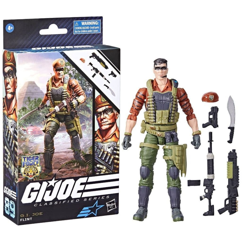 [Hasbro] Forças Especiais de GIJOE No. 89 Tiger Power Flint Figura de soldado móvel de 20 cm