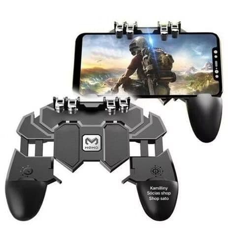 Controle para celular Joystick controle sem fio Android Ios Gamepad free fire