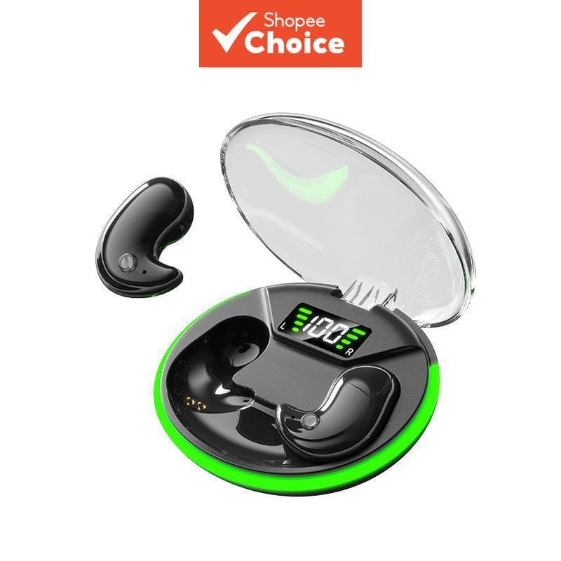 Fones de ouvido X5B, cor preta, somente com display LED inteligente, sem fio, Bluetooth, esportivos, para jogos ao ar