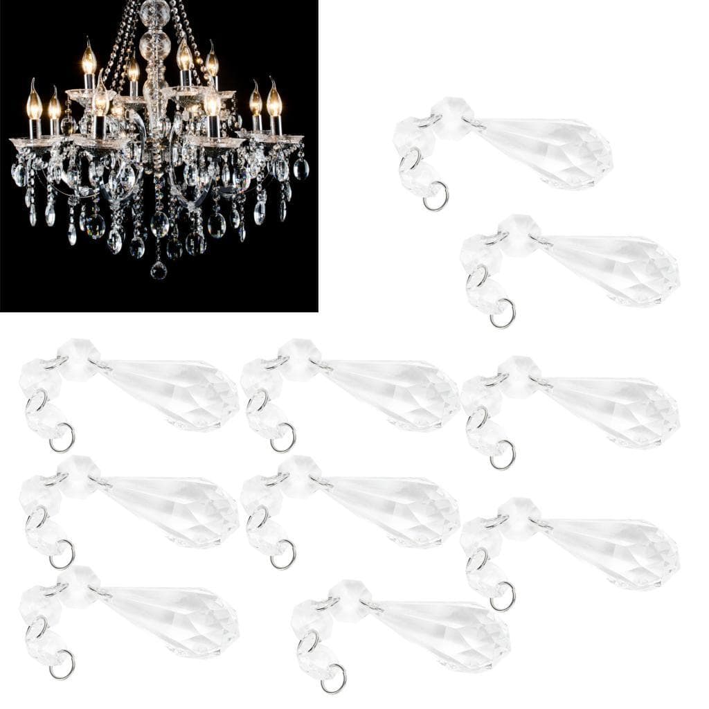 keaostore jadenzhou Lustre Lágrima Pingente Lâmpada De Teto Pendurado Para Decorações Da Árvore De Natal Quartos Do Bebê