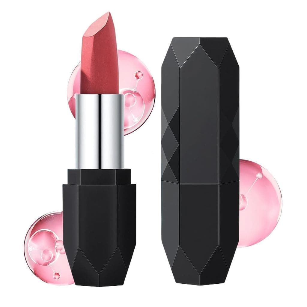 Gloss labial aveludado, maquiagem matte à prova d'água, 3,50x0,75 polegadas, cor intensa, acabamento de longa duração, a