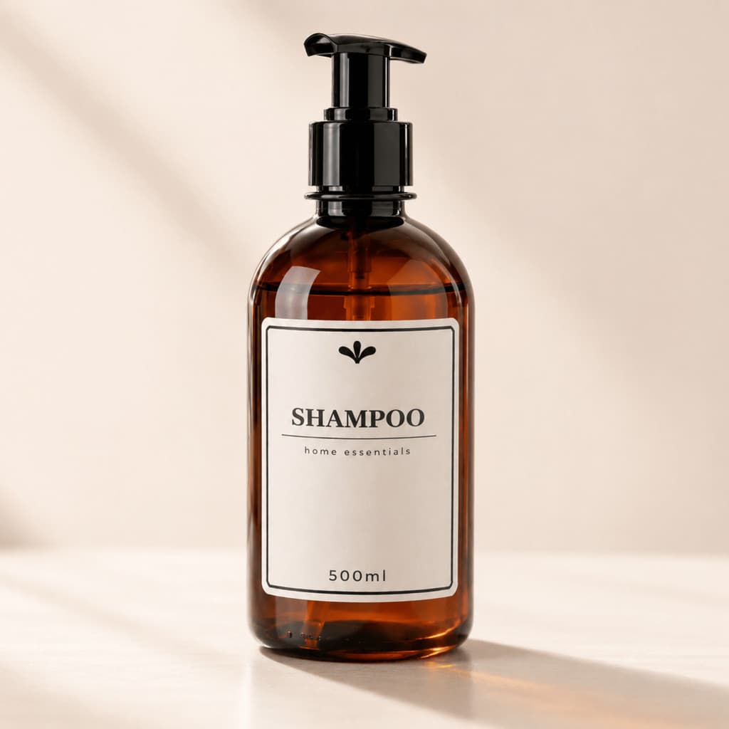 Frasco âmbar organizador de ambientes 500ml