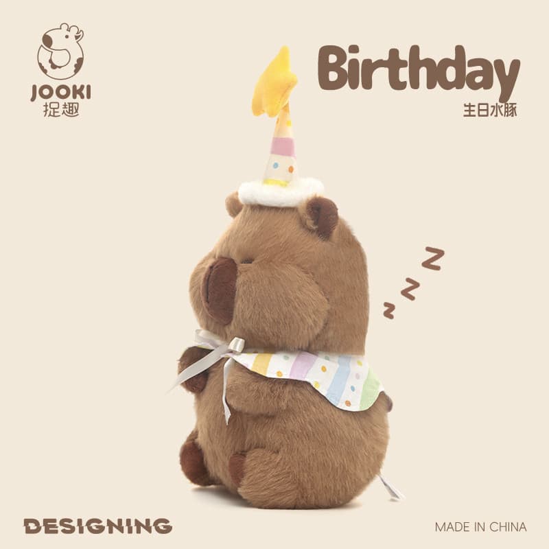 VOLLUNN Aniversário Carpi Capivara Brinquedo de Pelúcia Bonito Balad Boneca Boneca Confortante Presente para Meninas