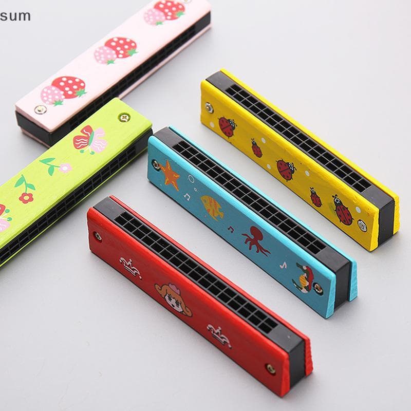 [sum] Instrumentos Musicais 16 Furos Boca De Sopro Gaita Melódica Para Brinquedos Infantis BR