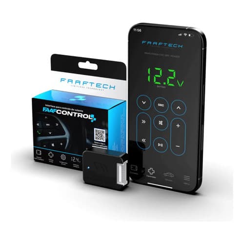 Interface Faaftech Faafcontrol Controle Volante Bluetooth