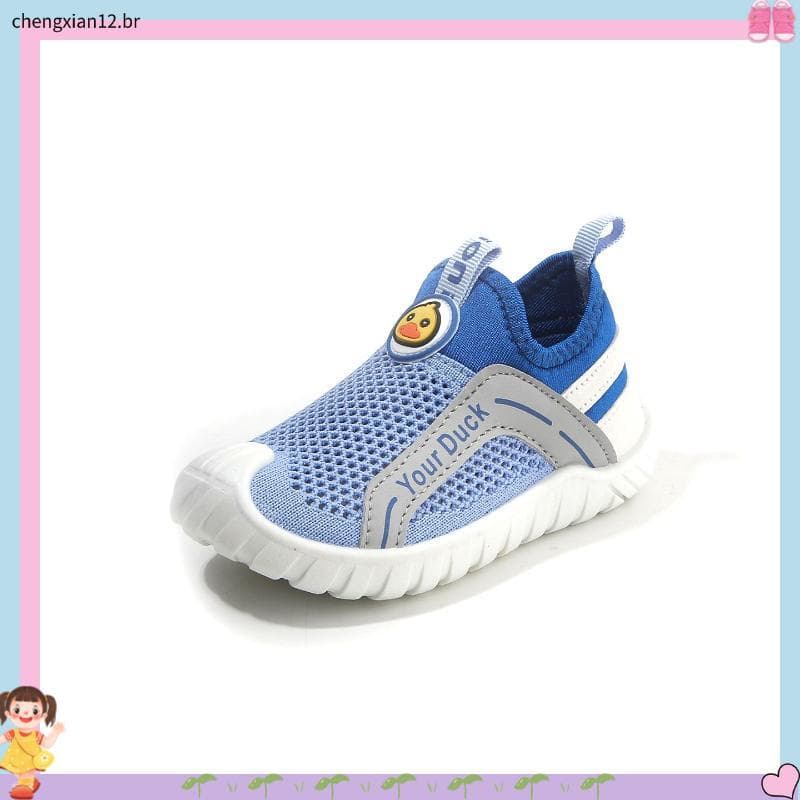 Novo verão crianças sapatos esportivos casuais meninos antiderrapante resistente ao desgaste única malha voando sapatos