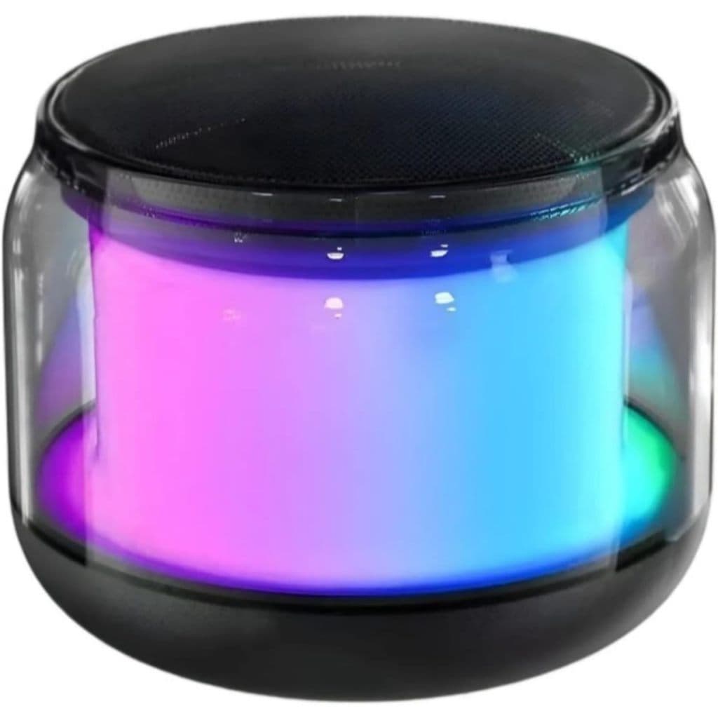 Caixa de som Portátil Bluetooth Com Led Rgb Caixinha Som